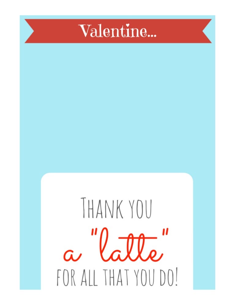 This is a photo of Thanks a Latte Free Printable inside coffee It's just an image of Thanks a Latte Free Printable inside coffee